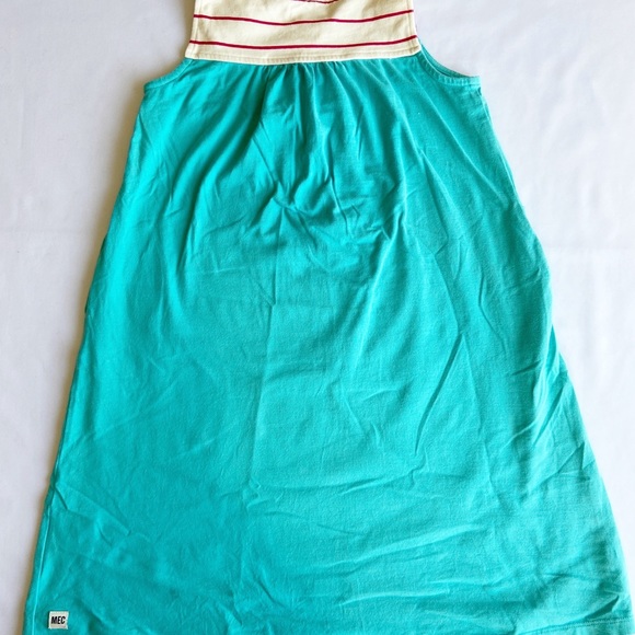 MEC new without tags size 6 girls teal and pink dress with pockets - Picture 4 of 4